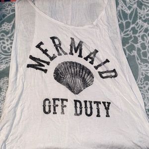 Mermaid off duty